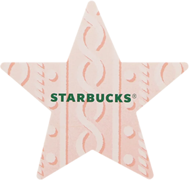 ミニ スターバックス カード ホリデースター