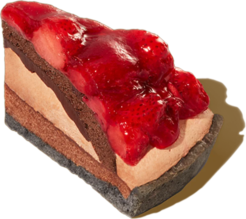 ストロベリー&チョコレートタルト