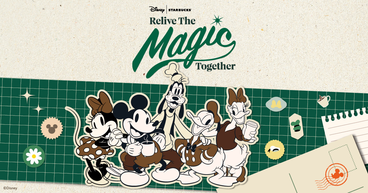 Disney|STARBUCKS® Relive The Magic Together｜スターバックス