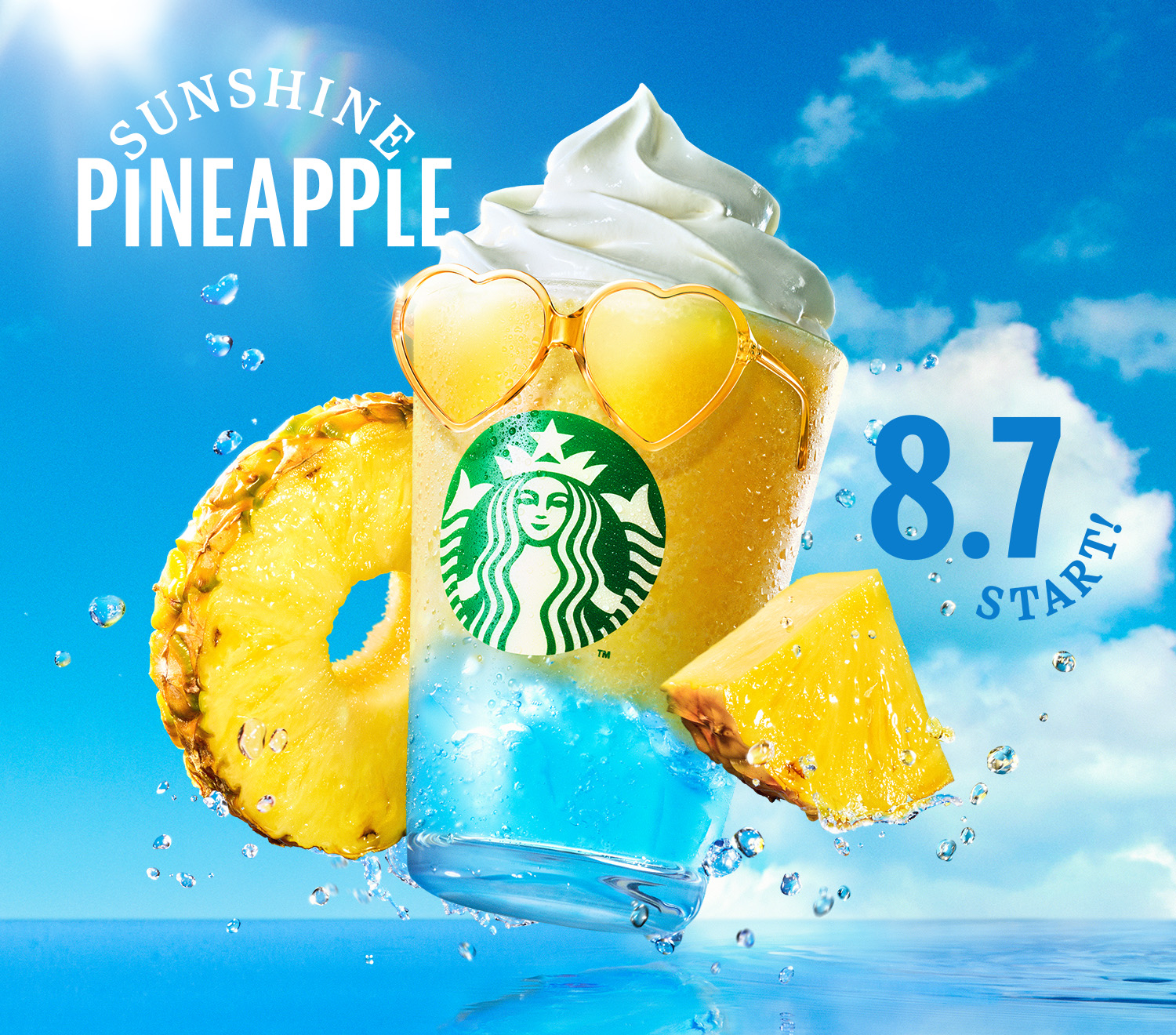 SUNSHINE PINEAPPLE 8.7 START!