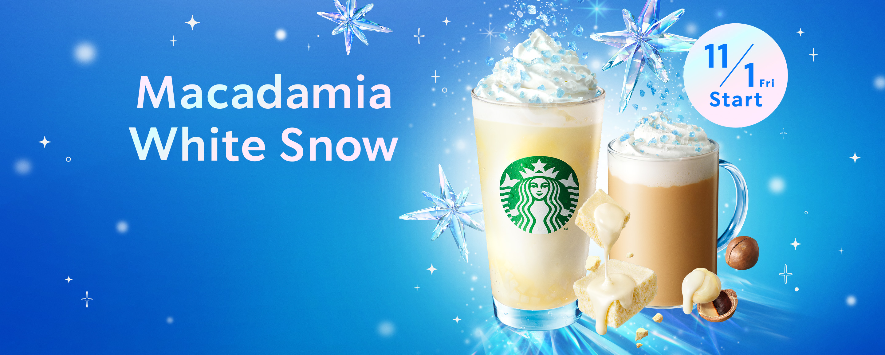 Macadamia White Snow 11/1 Fri Start