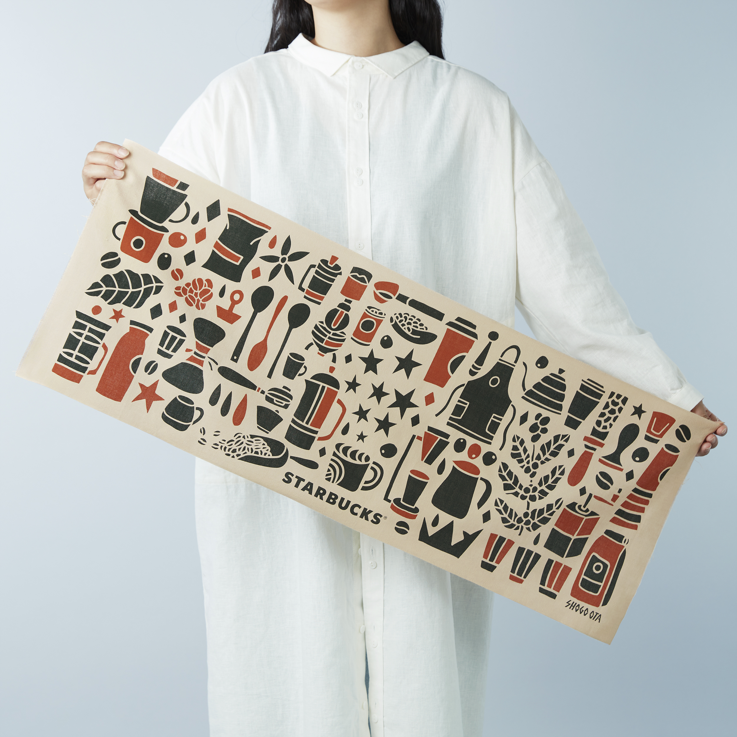 コーヒー染め手ぬぐい03