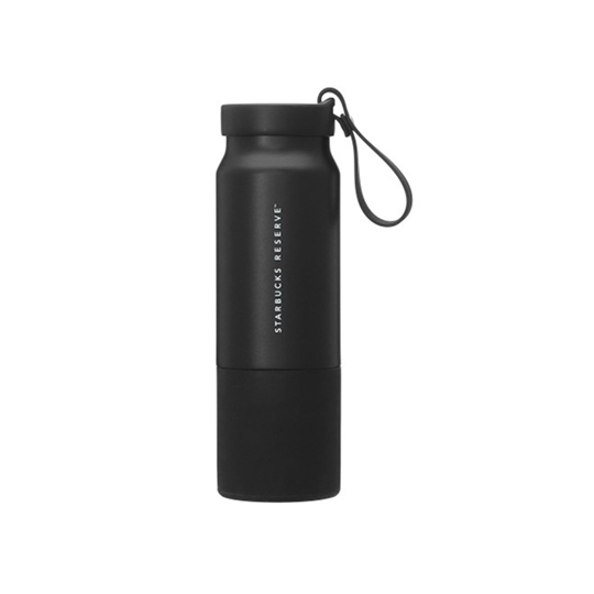 スターバックス リザーブ® ステンレスストラップボトル ブラック355ml