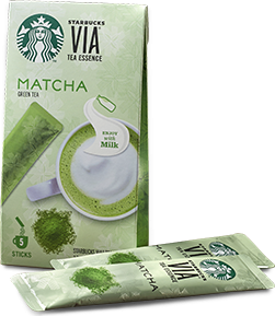 MATCHA beverage made by you スターバックス ヴィア® 抹茶